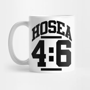 Hosea 4:6 Knowledge Christian Gift Mug